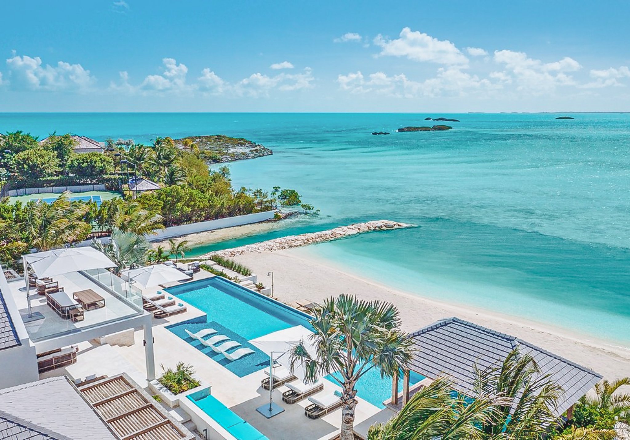 Villa Long Bay Turks & Caicos Luxury Vacation Villa Rental