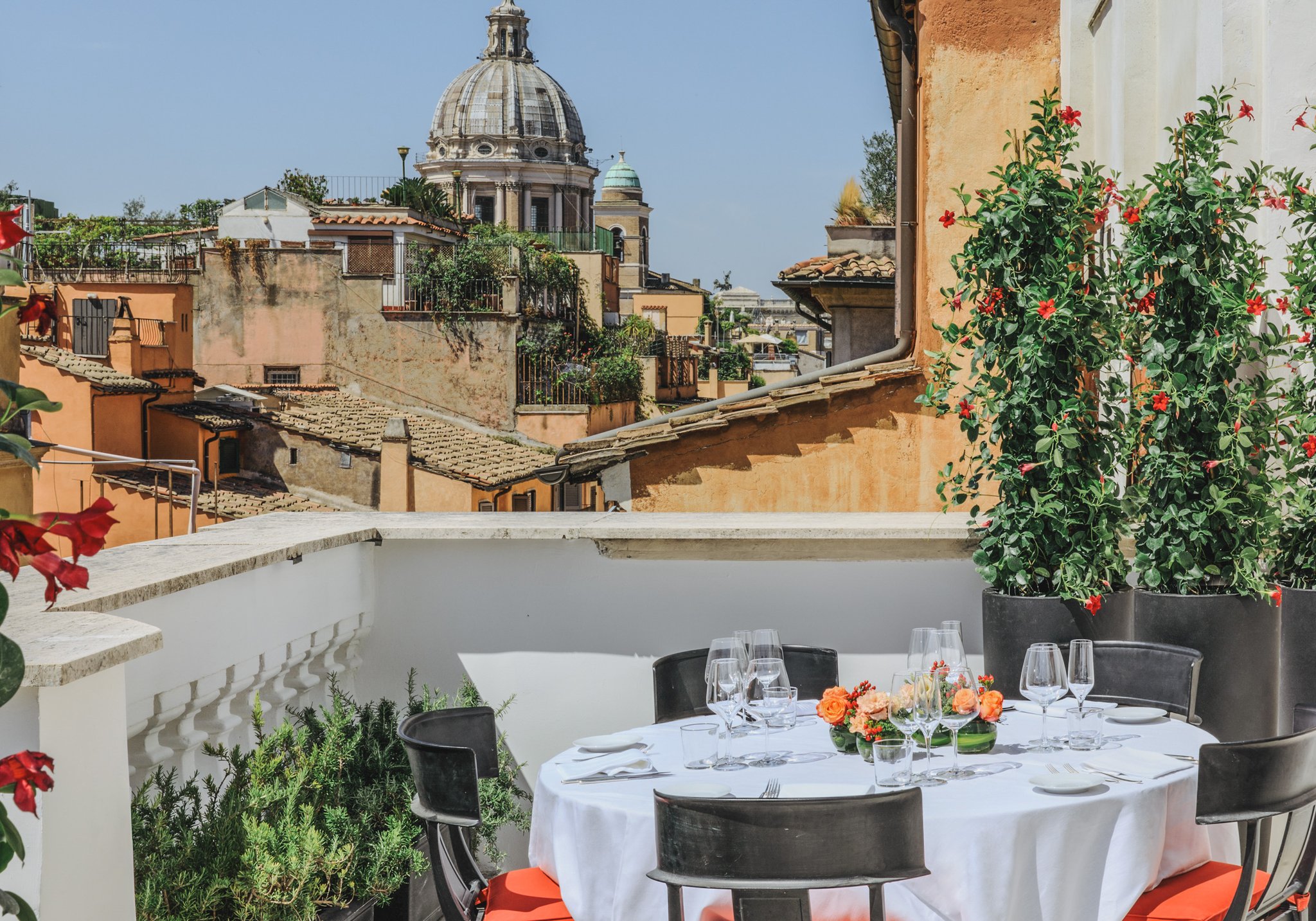 Penthouse Del Corso Rome Luxury Vacation Apartment Rental