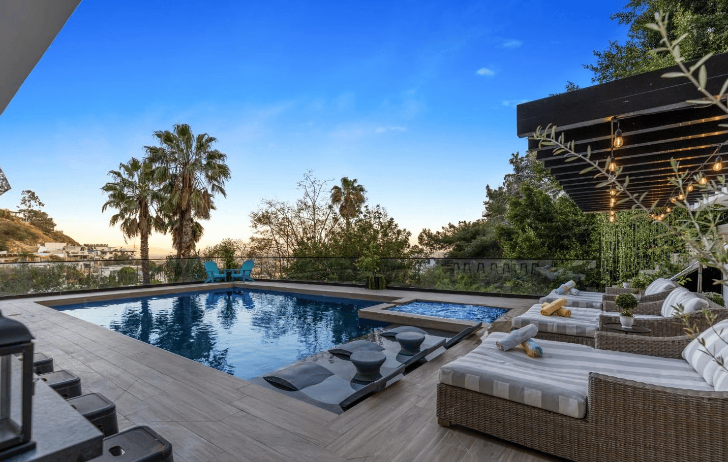 Villa Fontaine Hollywood Hills Vacation Villa Rentals