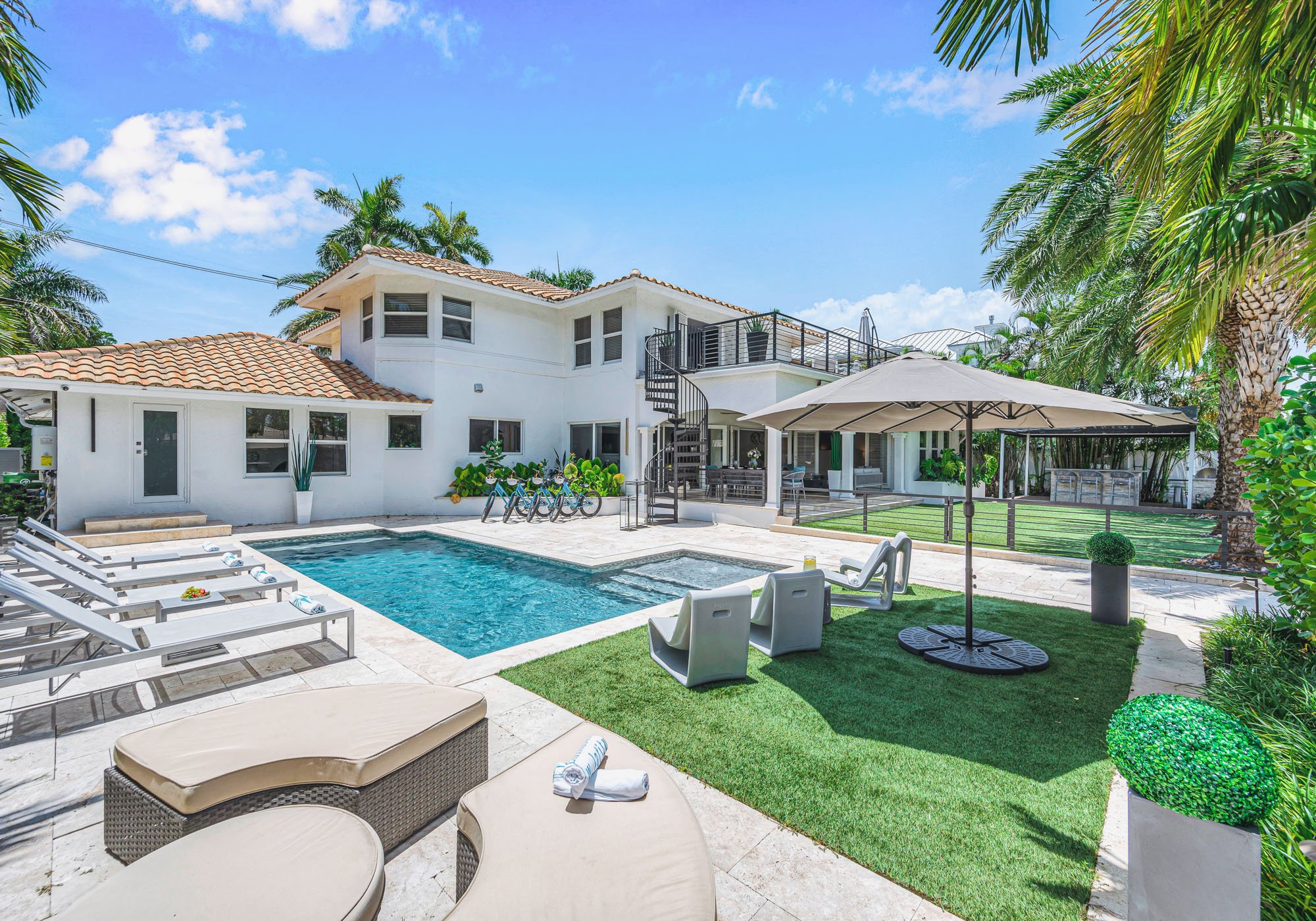 Villa Delmar Fort Lauderdale Florida Luxury Vacation Villa Rentals