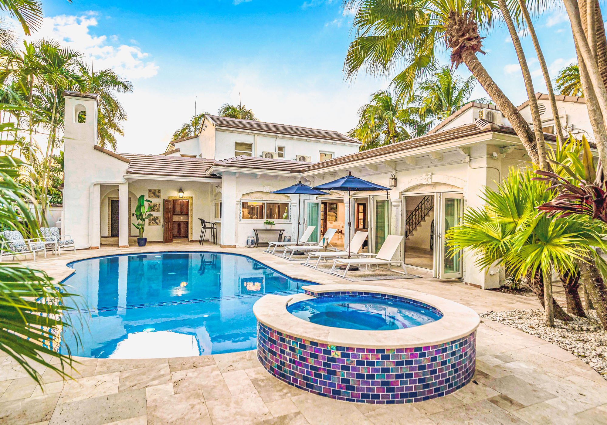 Villa Poinciana Fort Lauderdale Florida Luxury Vacation Villa Rental