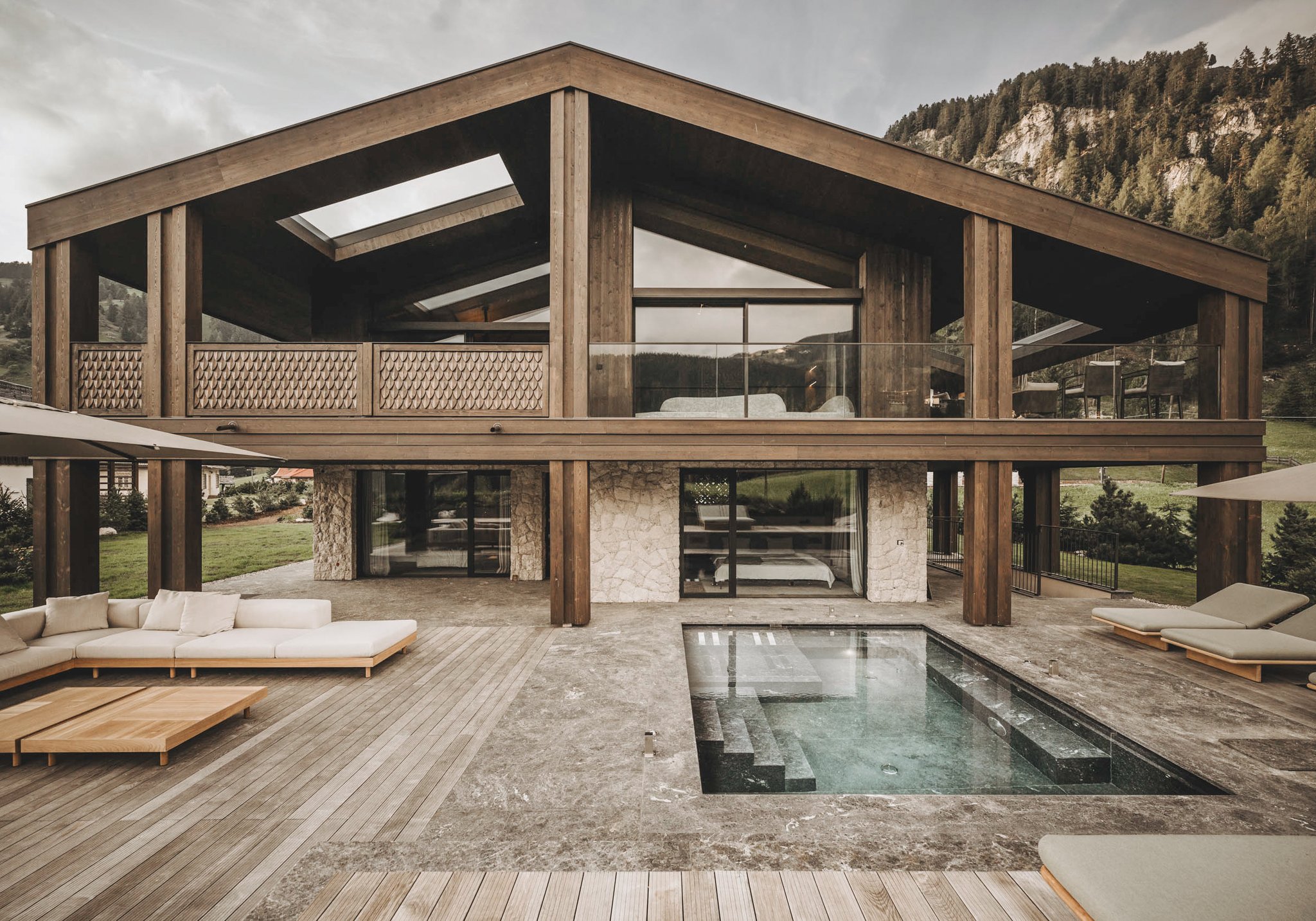 Chalet Pure Val Gardena Dolomites Luxury Ski Chalet Rental