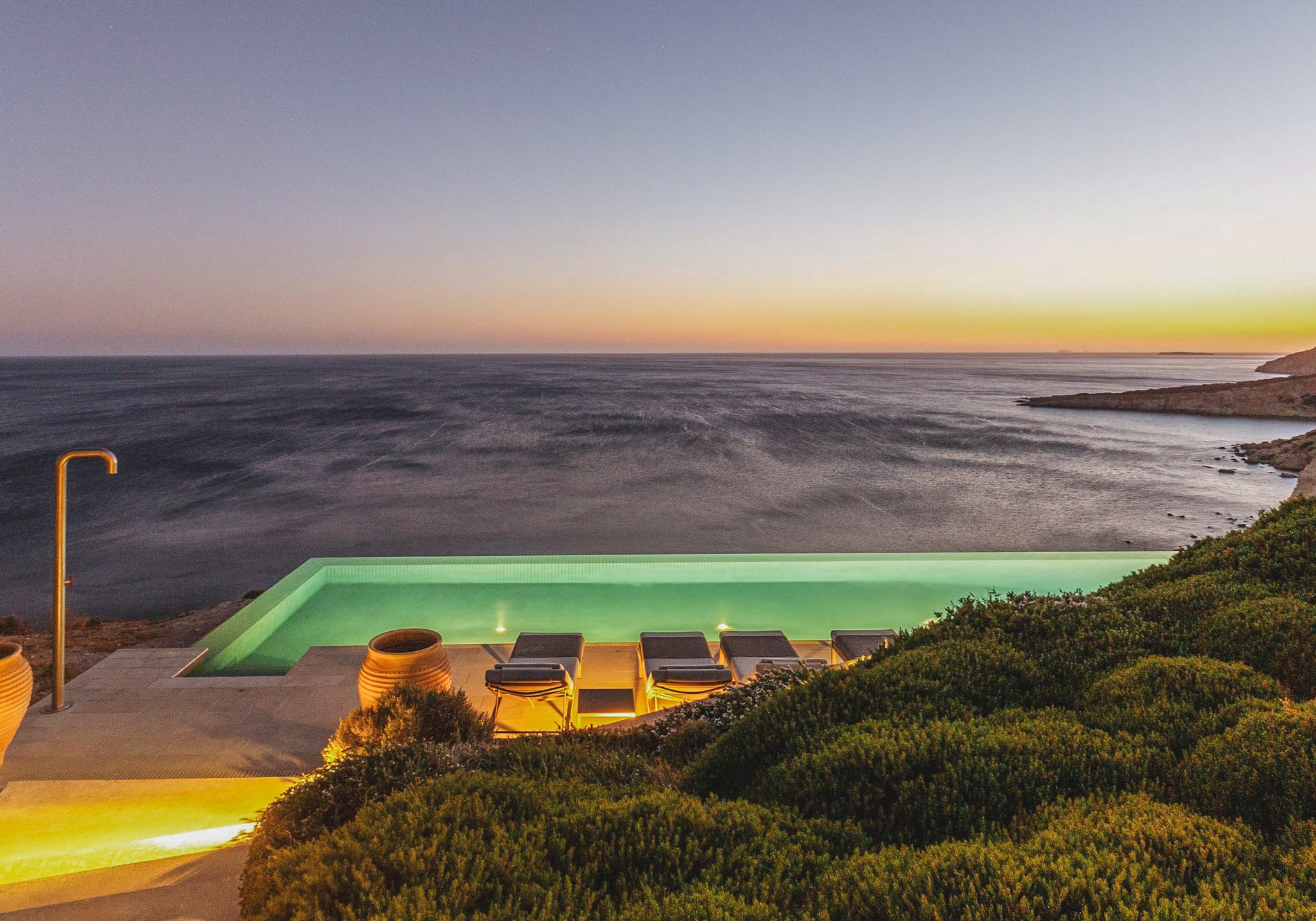 Villa The Cliff Milos Luxury Holiday Villa Rentals