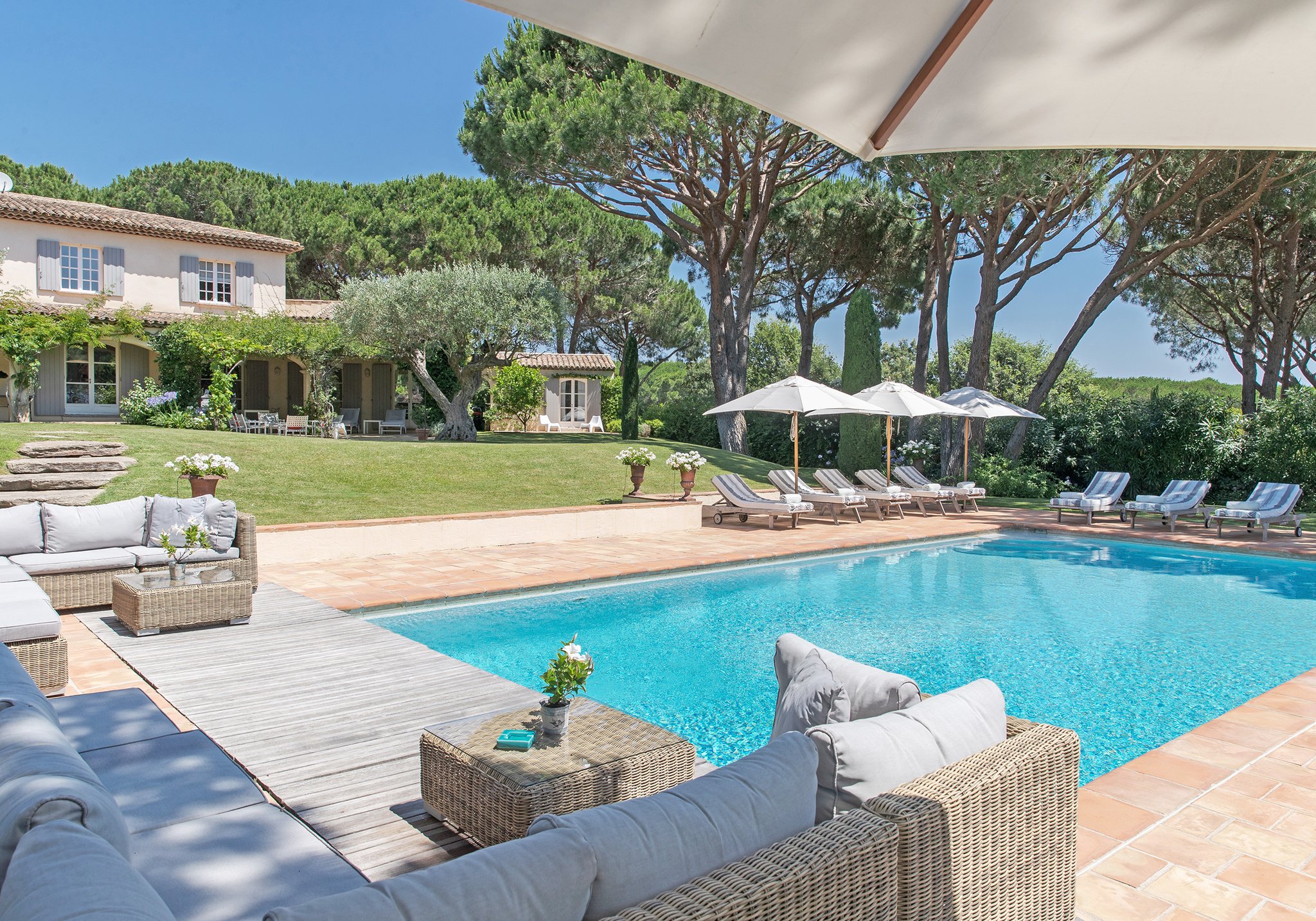 Bastide de La Plage St Tropez Rental