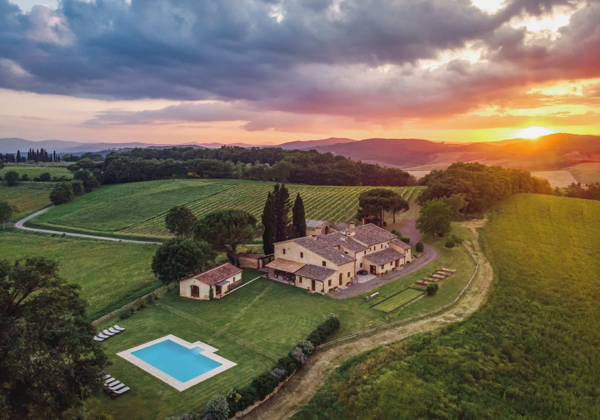 Villa Murlo Tuscany Luxury Vacation Villa Rental