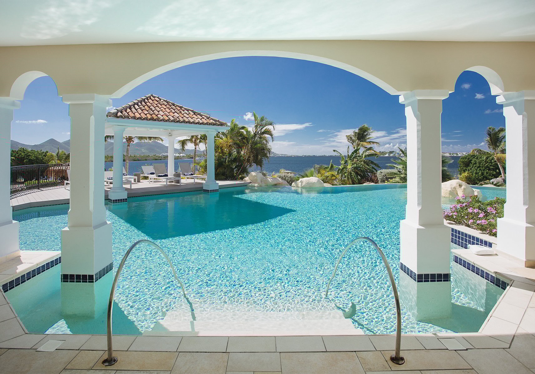 Villa La Lagune St. Martin Luxury Beachfront Villa Rental