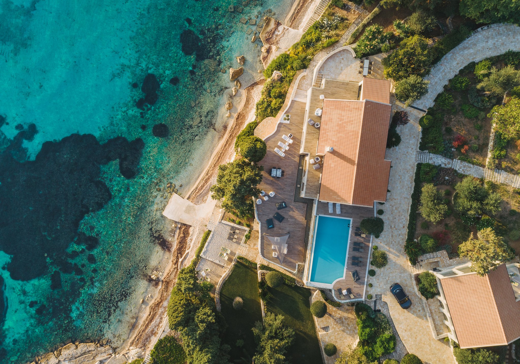 Villa Benitses Corfu Holiday Villa Benitses Corfu Luxury Villa