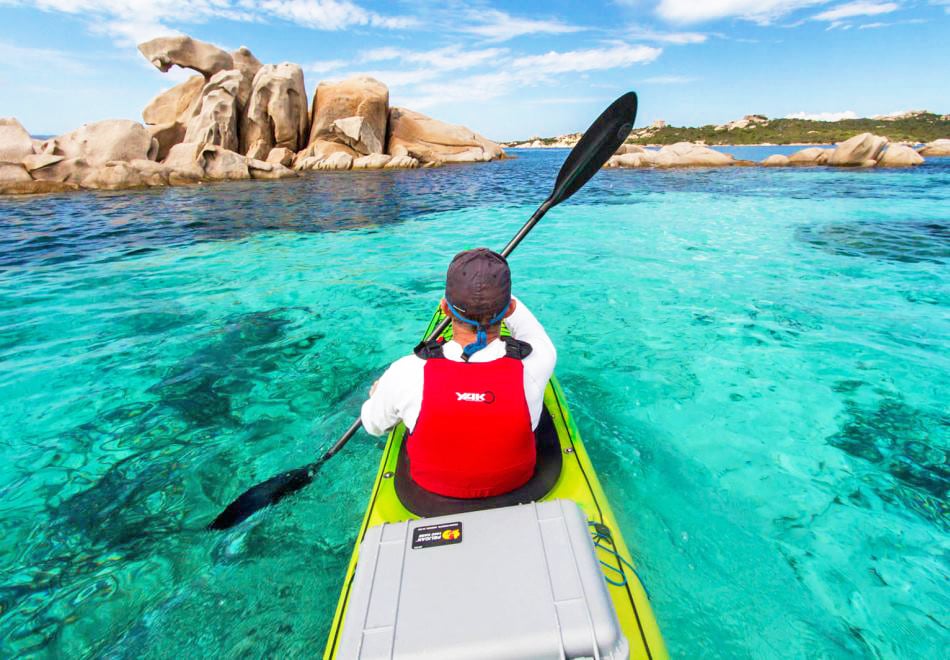 Kayaking in Sardinia and Capri