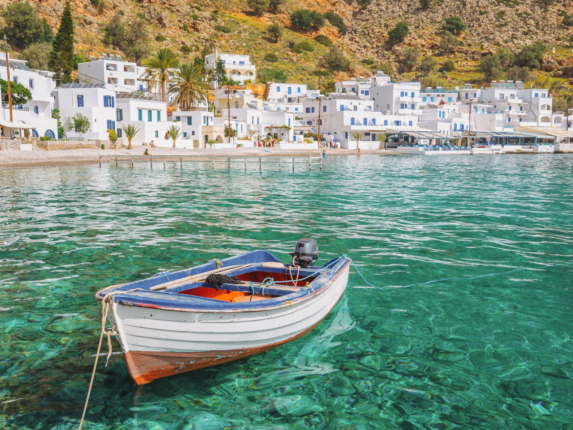 Loutro, Crete, Greece
