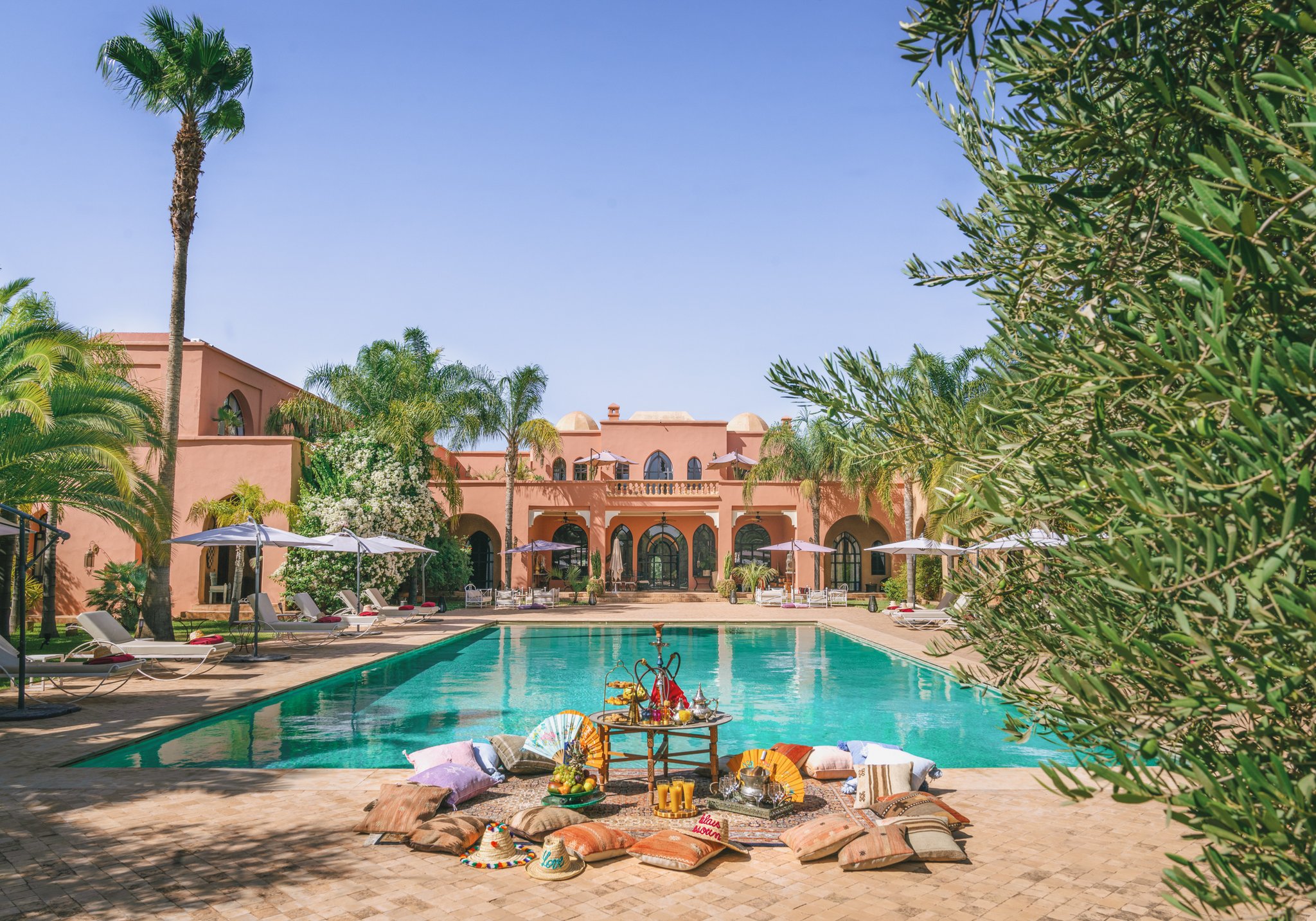 Marocco-Marrakesh-Luxury-Vacation-Villa-Rental-View-pool-MRK1011