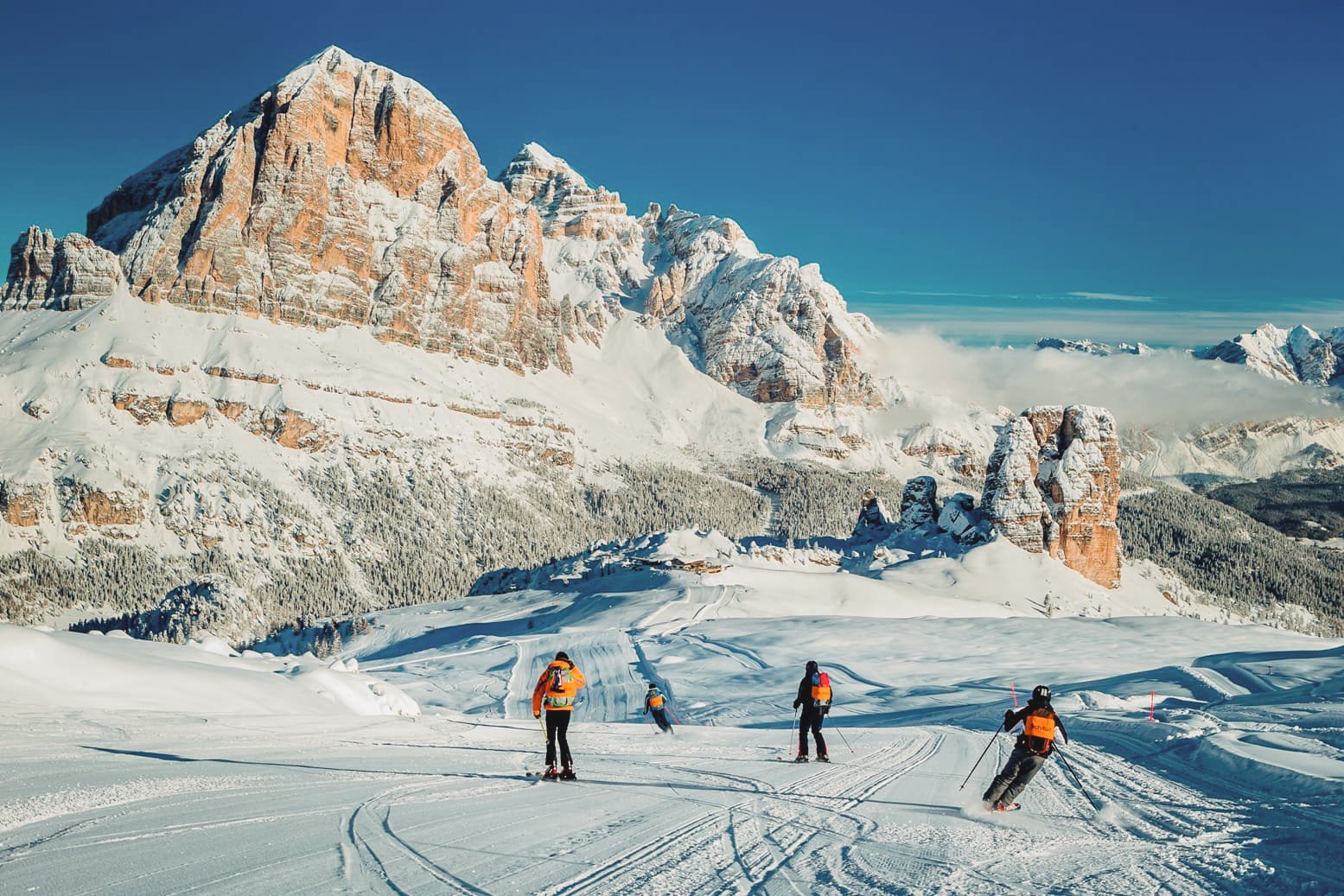 Cortina Dolomites Best Ski Slopes - 5 Torri