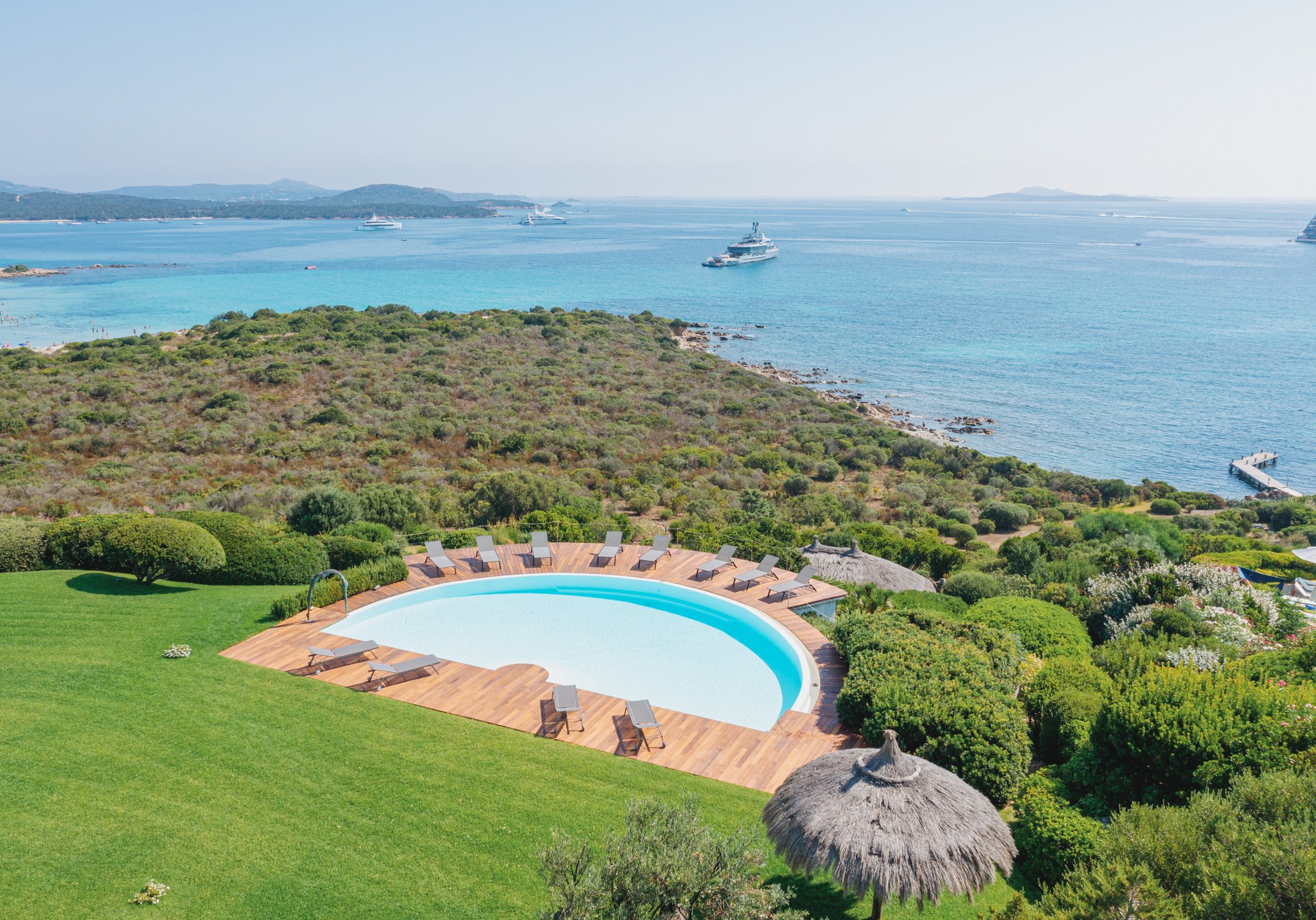 Villa Spiaggia Bianca Porto Cervo Sardinia Luxury Holiday Villa Rental