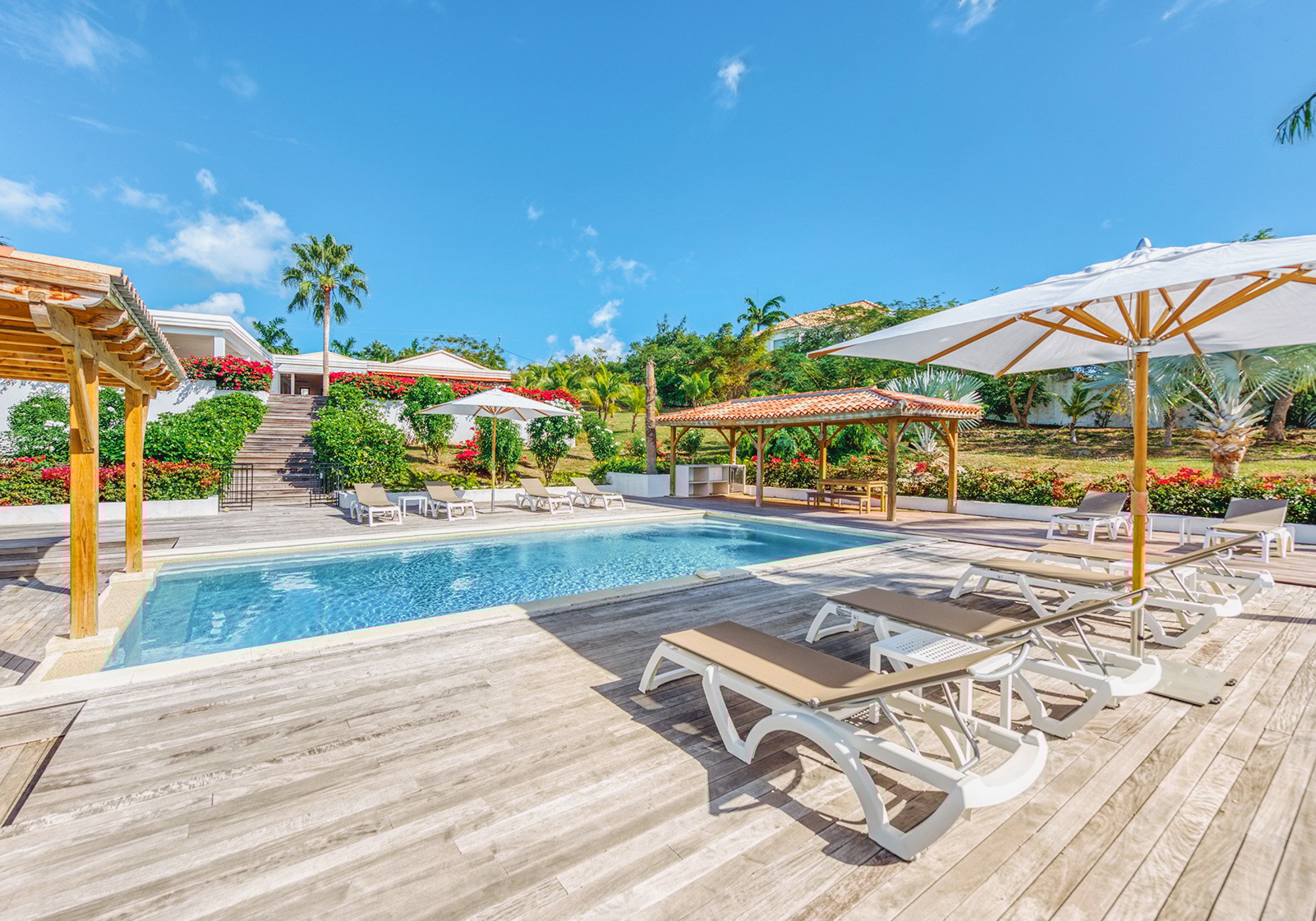 Long Bay Hacienda VI St Martin Luxury Vacation Villa Rental
