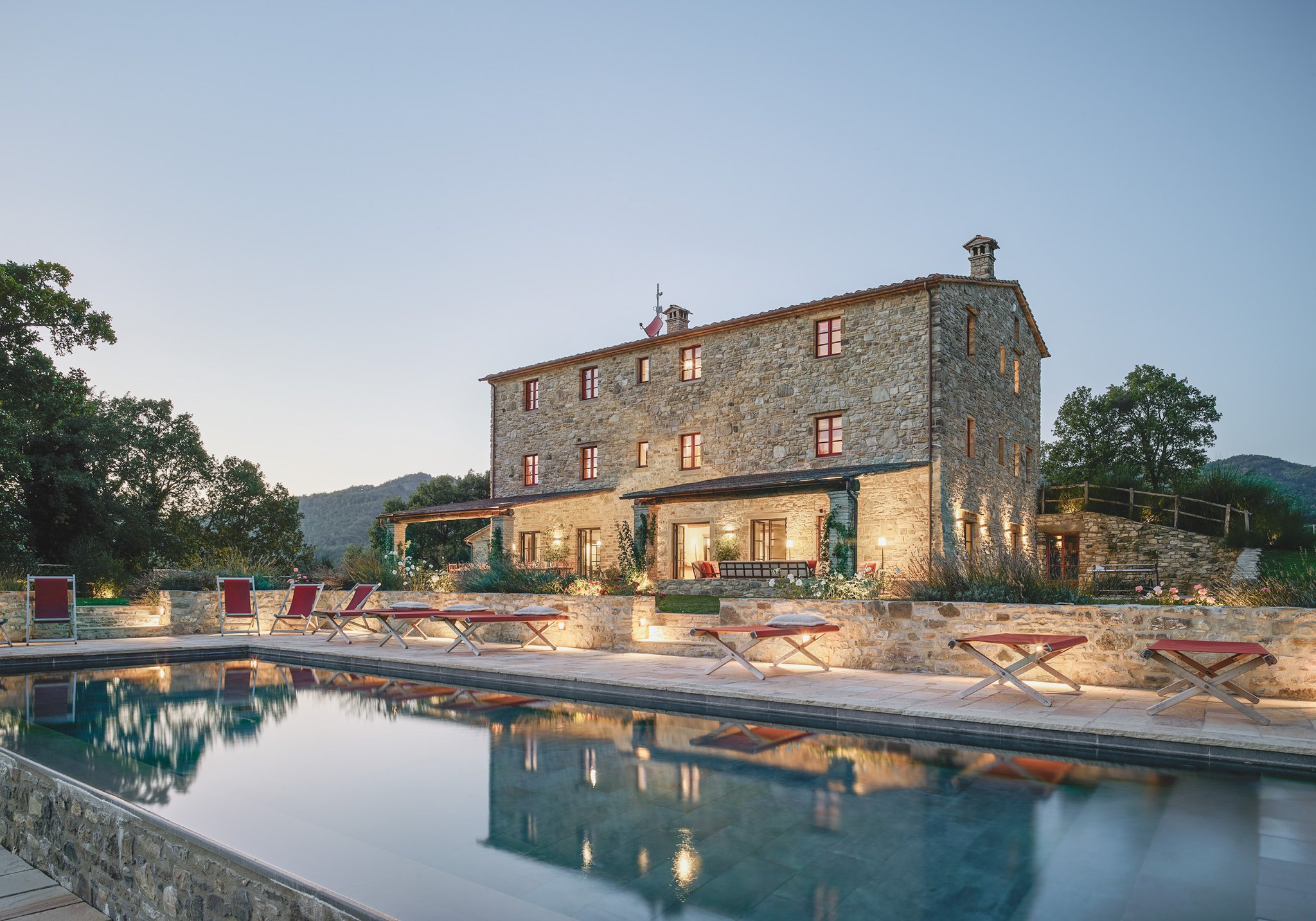 Villa Santo Stefano Chianti Tuscany Luxury Vacation Villa Rental