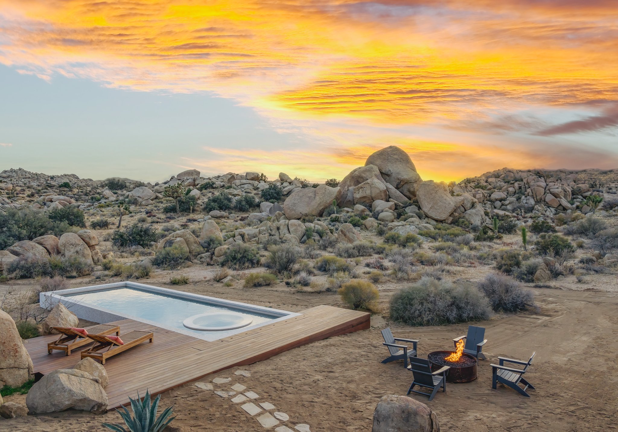 Villa Desert Dream Joshua Tree Luxury Vacation Villa Rental