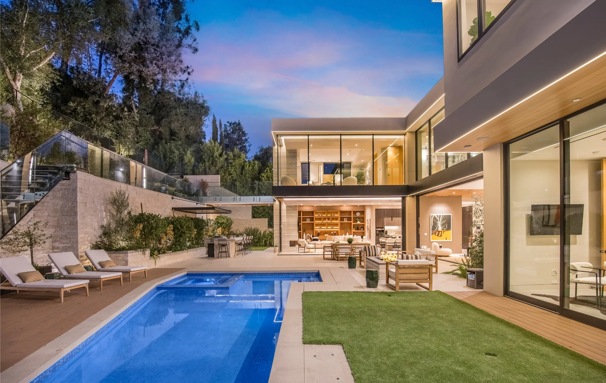 Villa Crest Estate Los Angeles Luxury Vacation Villa Rentals