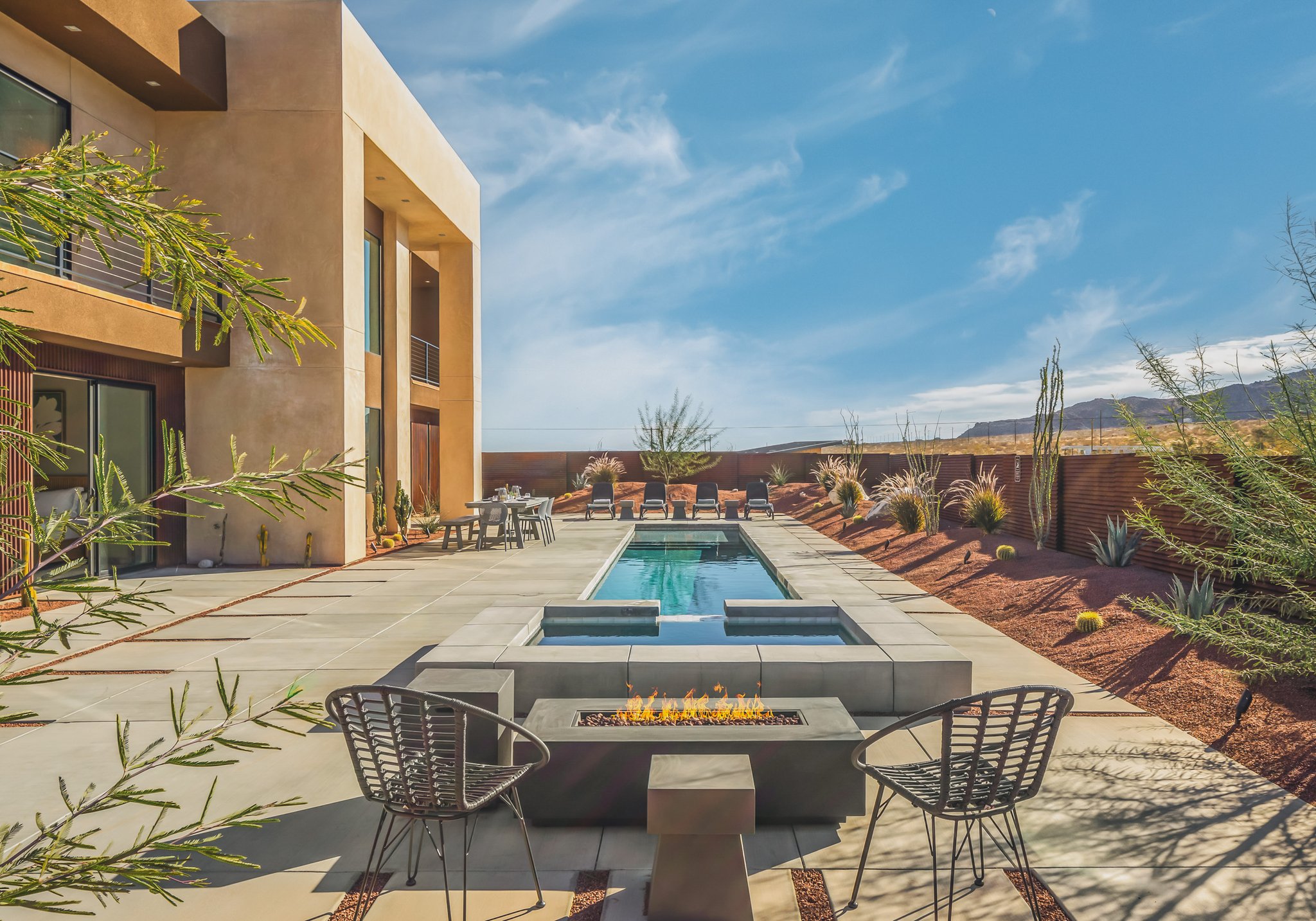 Palms Villa Joshua Tree Luxury Vacation Villa Rental