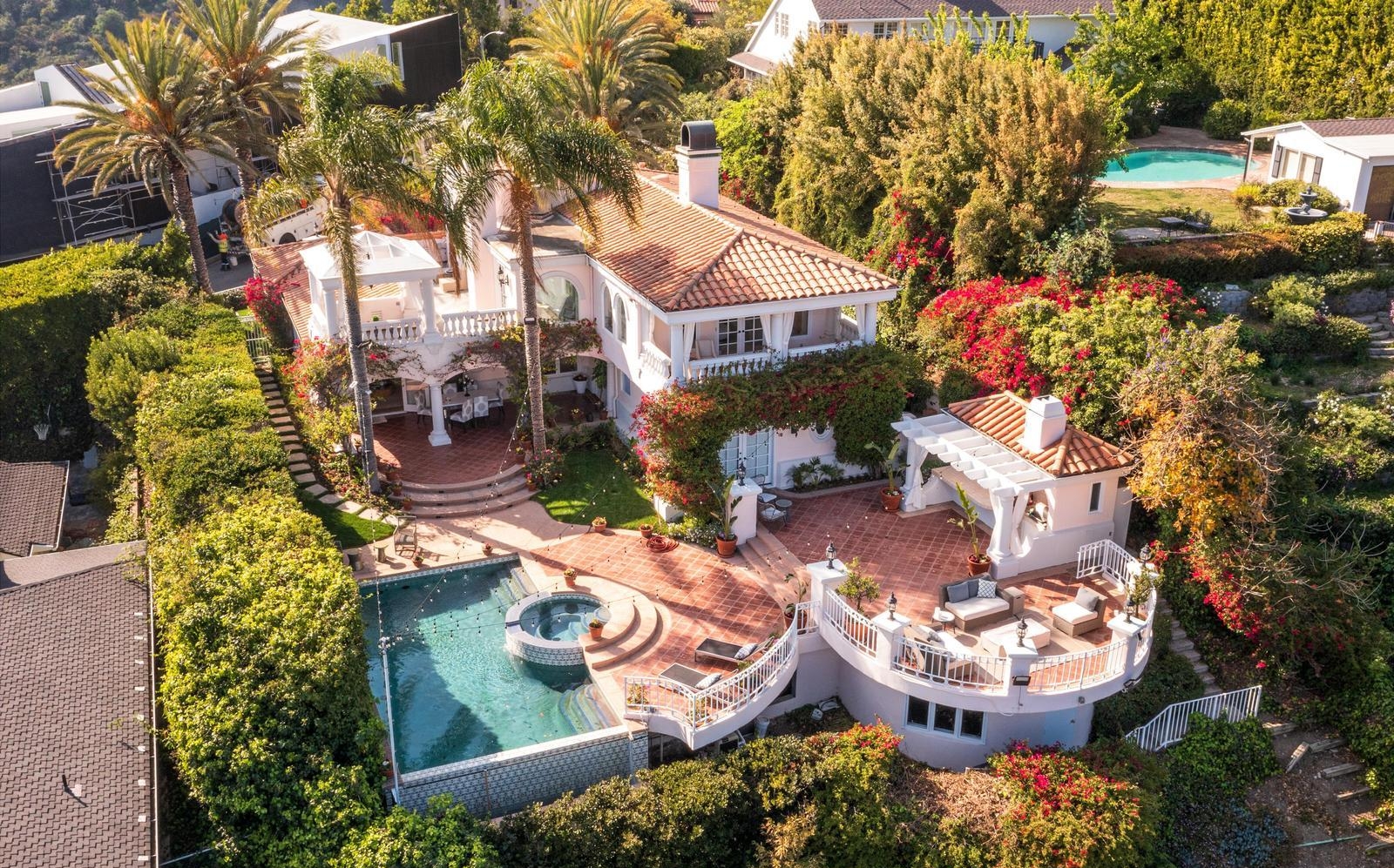 Villa Stradella Bel Air Los Angeles Luxury Vacation Villa Rentals