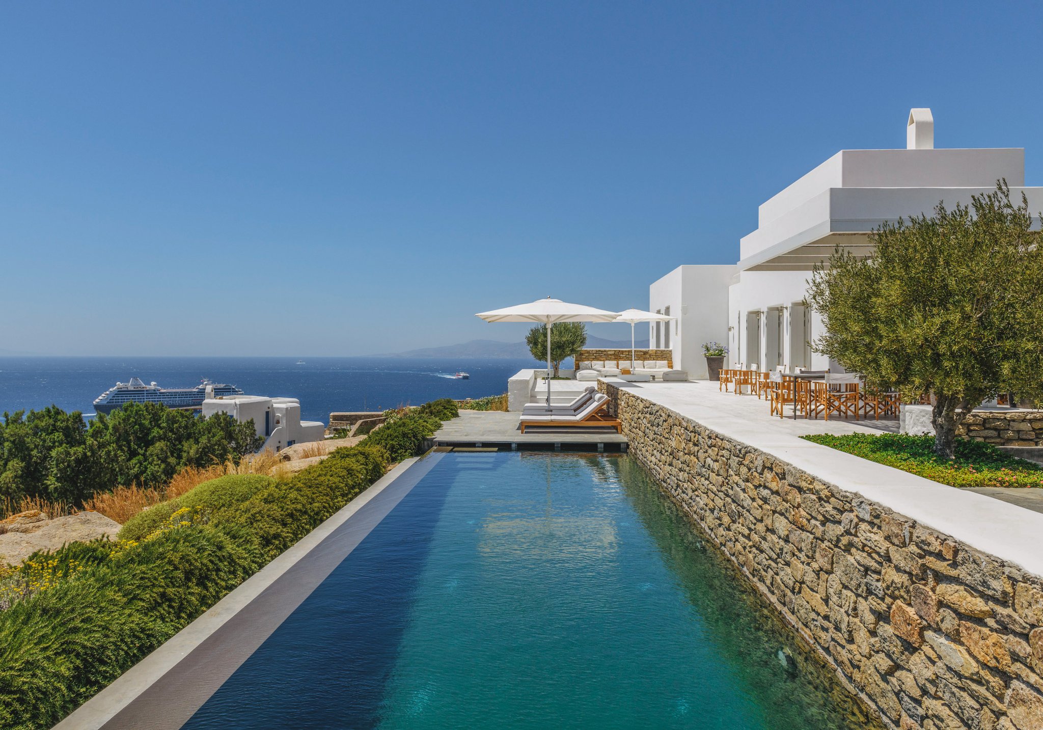 Villa Tagoo Hills Retreat Mykonos Luxury Vacation Villa Rental