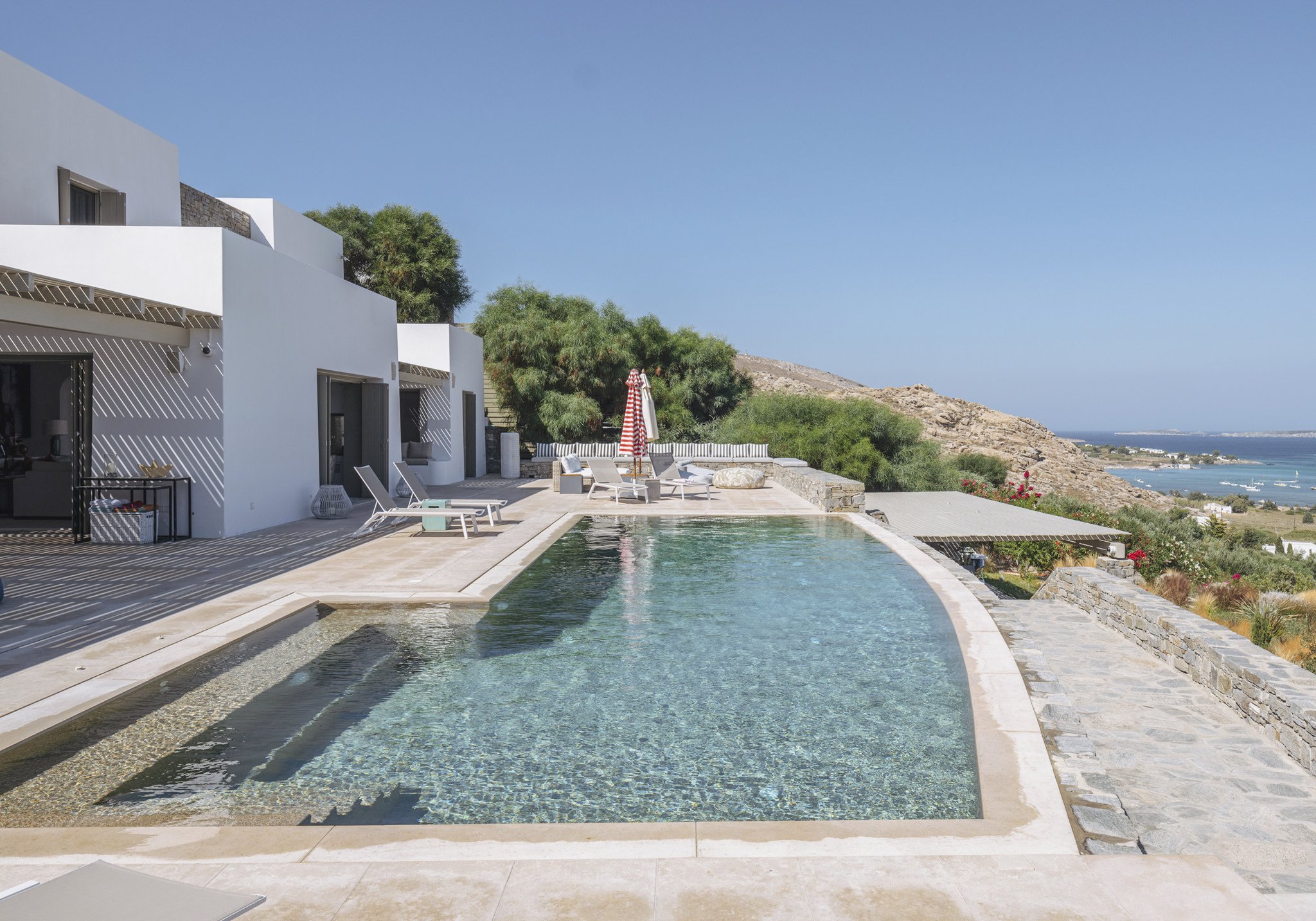 Villa Livadia Bay Paros Rental