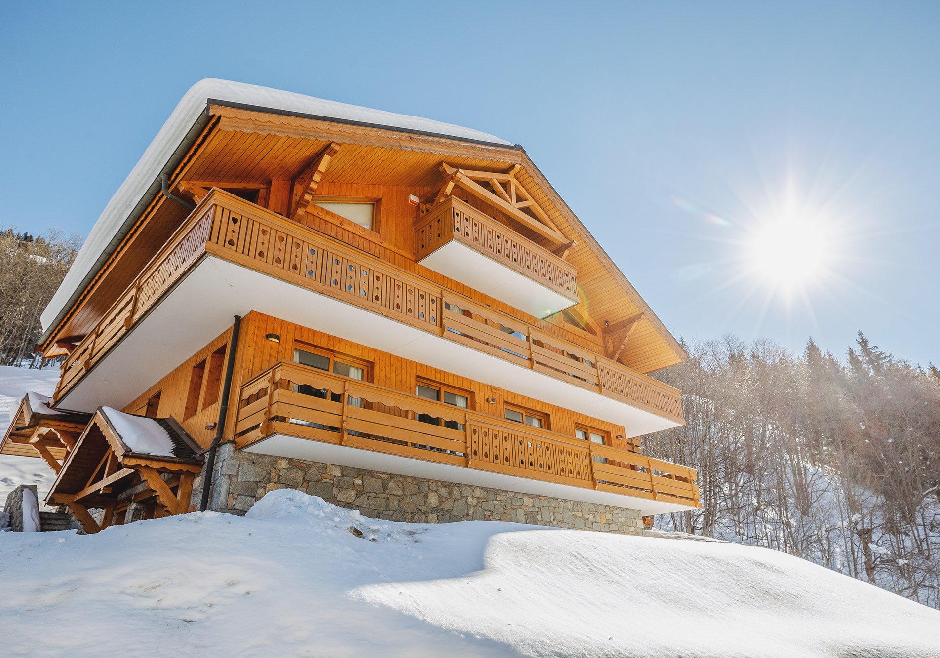 Chalet Loup Blanc Meribel Luxury Ski Chalet Rental