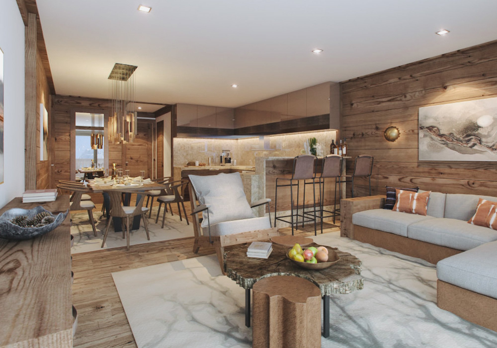 Alpine Haven Deluxe Holiday Rental Courchevel