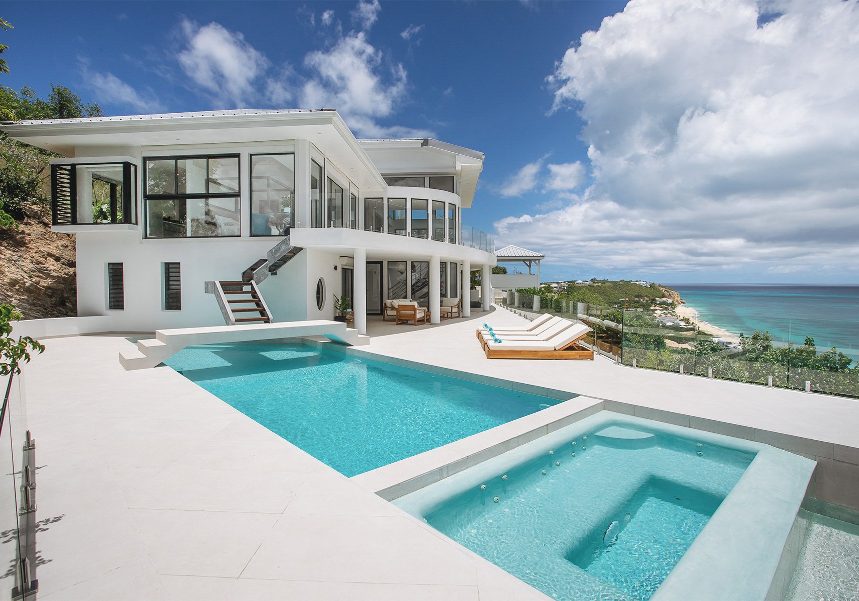 Villa Morne Rouge St. Martin Luxury Vacation Villa Rental